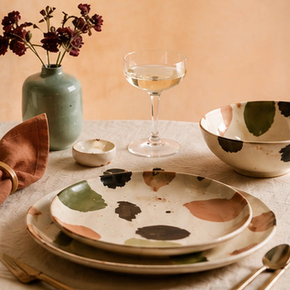 Verluine Brushstroke Dinner Plate