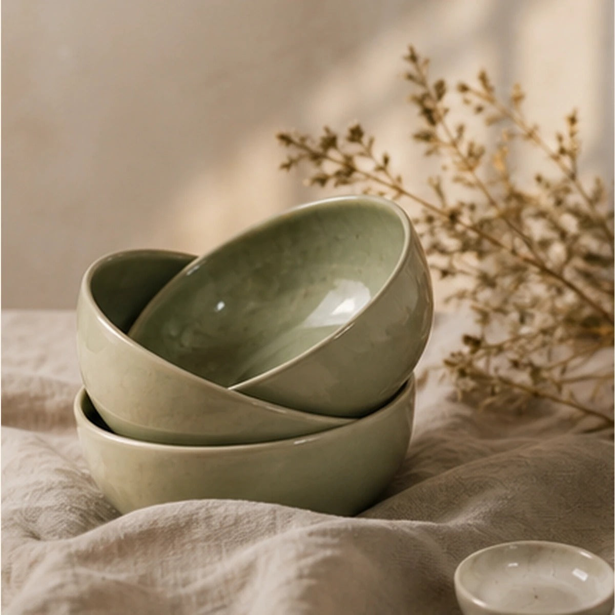 Verluine Sage Coupe Bowl Set