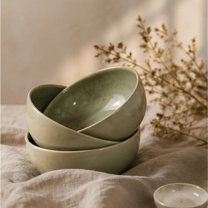 Verluine Sage Coupe Bowl Set