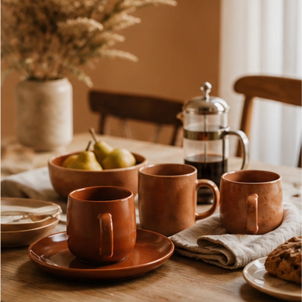 Verluine Terracotta Espresso Cup Set