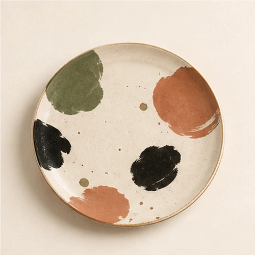 Verluine Brushstroke Dinner Plate