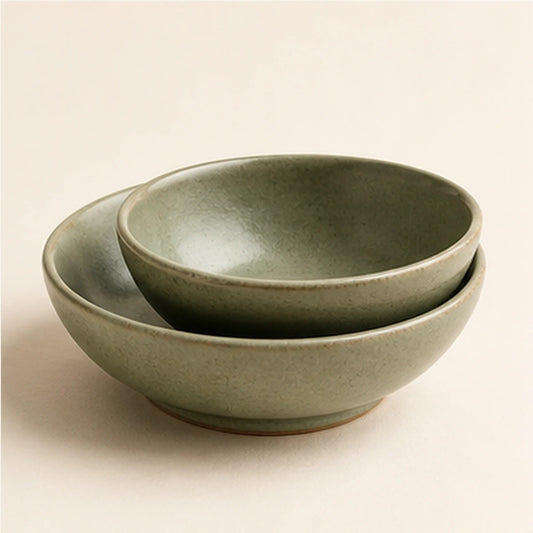 Verluine Sage Coupe Bowl Set