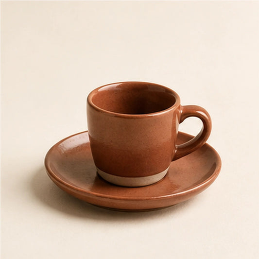 Verluine Terracotta Espresso Cup Set